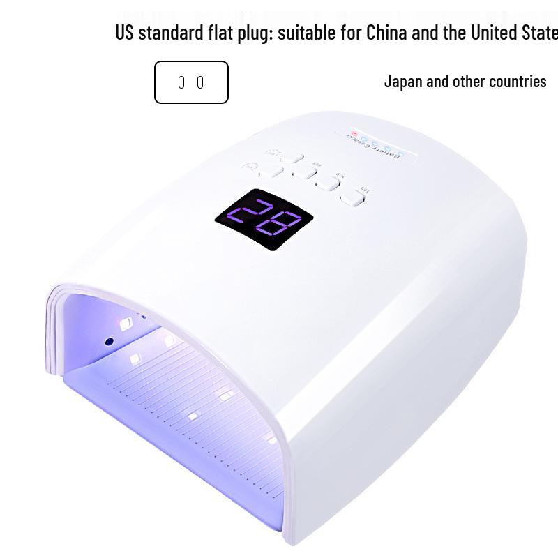 

Перезаряжаемая портативная лампа для ногтей S10 - Быстросохнущая сушка для полимеризации гель-лака