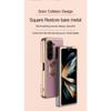 Shockproof Plating Ring Holder Phone Case for Samsung Galaxy Z Fold 6 5 4 Protective Stand Back Shell Luxury Full Protection Cover