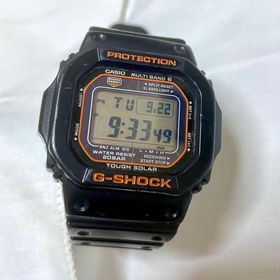 Used CASIO G-SHOCK Tough Solar Radio-Controlled Watch GW-5610R Men's