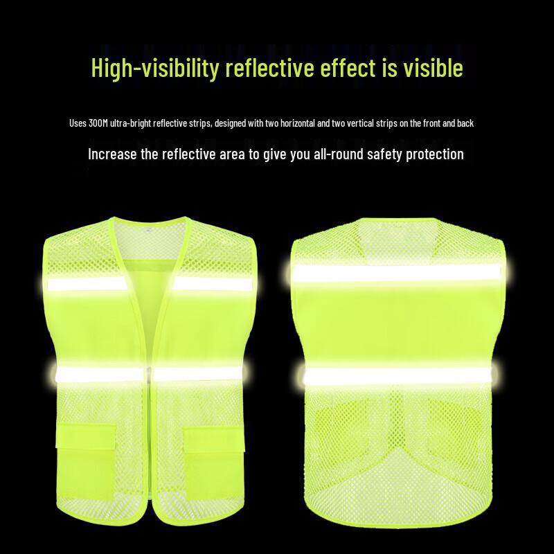 Yu Shun Summer Mesh Reflective Safety Vest