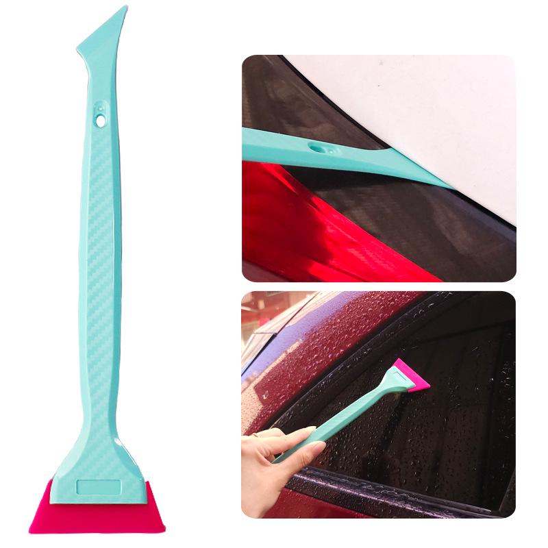 Non-slip TPU Rubber Car Window Scraper - Mini Triangle Design