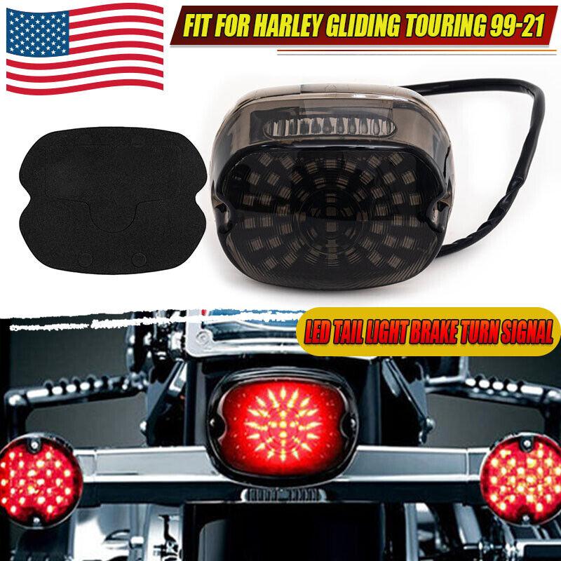 LED Tail Light Brake Turn Signal Fit for Harley Touring Ultra Limited/Softail US