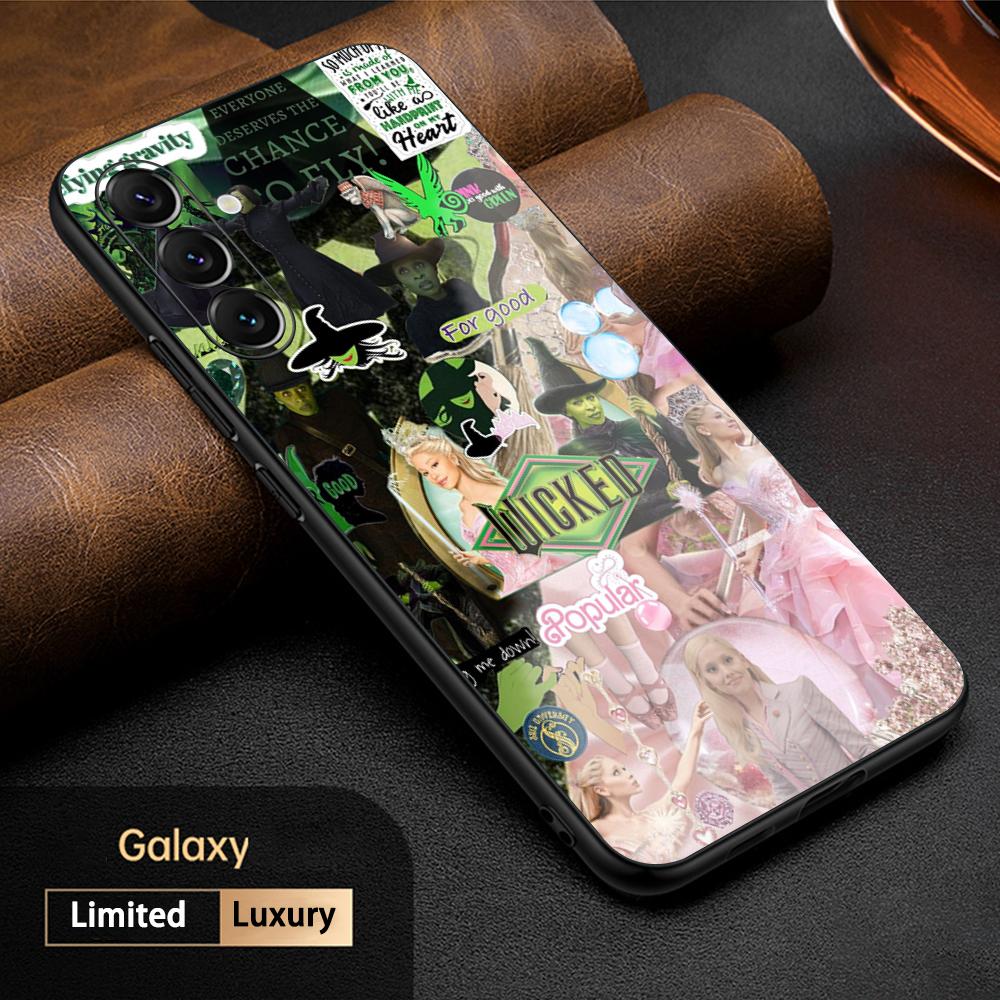 

Pink Wick-ed classic movie poster Phone Case For Samsung Galaxy S26 S25 S24 S23 S22 S21 Plus Ultra Note20 Soft Black Galaxy S24+
