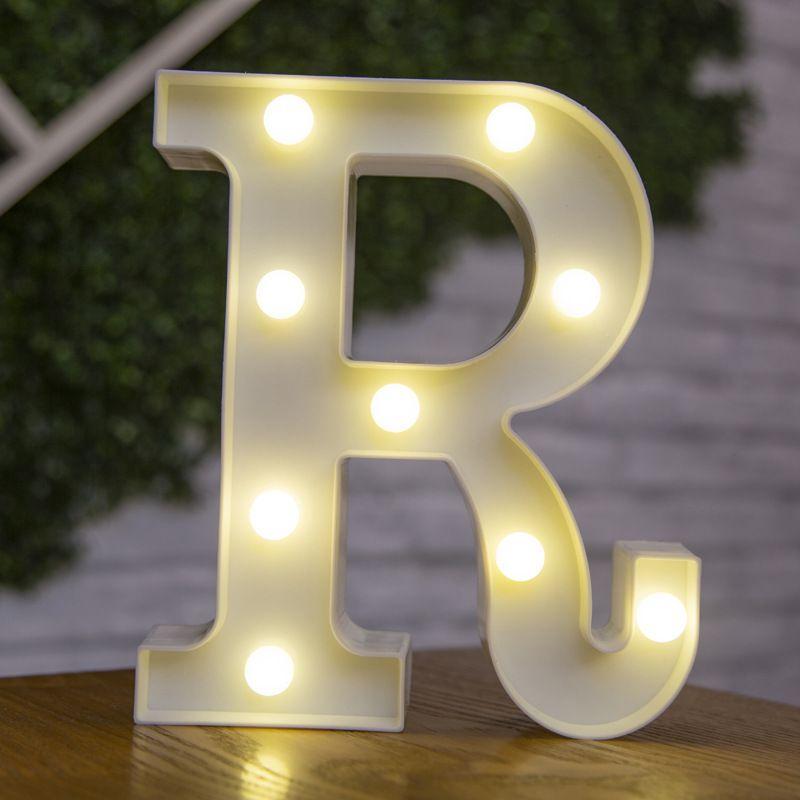 Large Led Light Emitting Alphanumeric Love Standing Sign Decoration For Party Themes And Indoor Decor