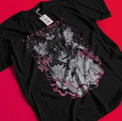 T-shirt Choso Maglietta Sukuna T-shirt Jujutsu Kaisen Maglietta Toji Maglietta Gojo Satoru Nanami JJK BB1450