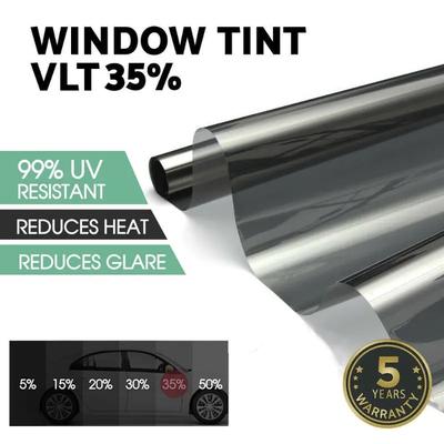 Schwarze Autofensterfolien Tönung Tönungsfolienrolle Auto Auto Haus Fensterglas Sommer Solar UV Schutz Aufkleberfolien