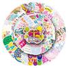50 Happy Birthday Laser Stickers - Creative, Waterproof, Decorative Journal Enhancements
