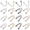 Multi-Function Shorten Trouser Clip Button Tassel Chain Cuff-link Leg Cuff Fixing Pin  Skirts