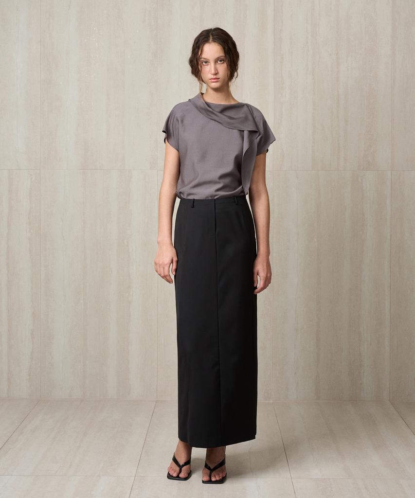 RE RHEE Side Slit Maxi Skit