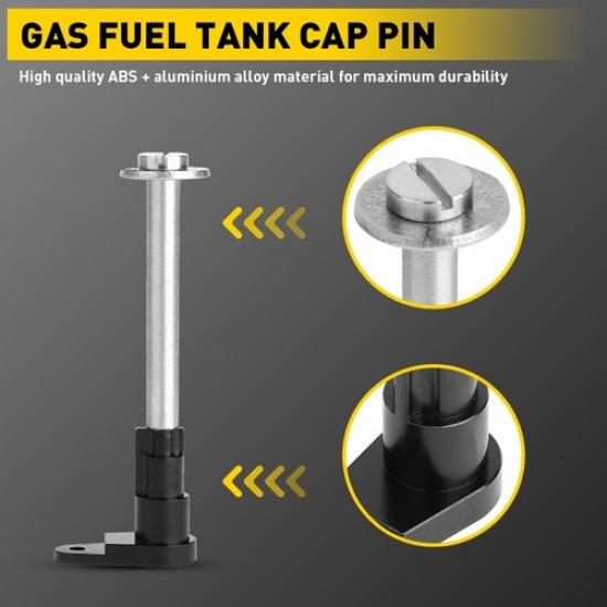 Fuel Permanent Door Repair Hinge Cap Fix Kit For Ford Fit F-150 F150 2009-14 SD