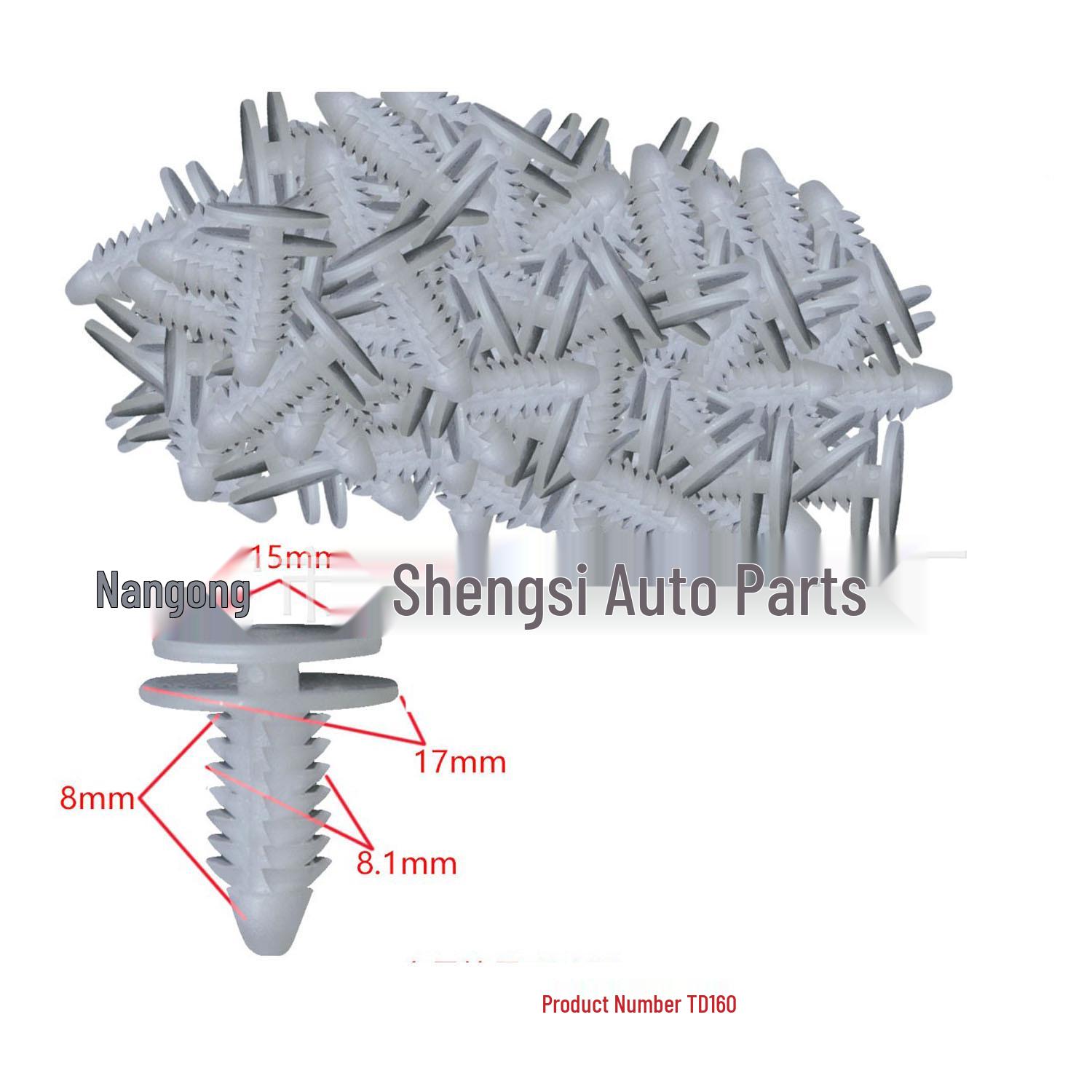 

Jeep Dodge Ram Daewoo Клипса обшивки двери Юбка Пряжка Аксессуар 10000 Units