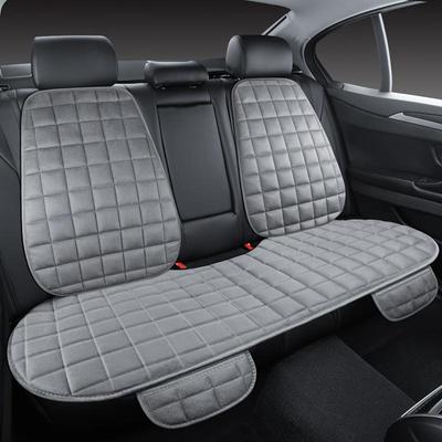 3Sets Car Seat Covers, Car Seat Covers Include 1 Pair of Rear Seat Cushions and 2 Rear Seat Covers, Universally Suitable for 90% of Vehicles,Suvs,Cars