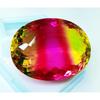Stunning Ametrine Bi-Color Natural Oval Cut 84 Ct Certified Loose Gemstone