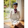 Dress Up Flight Attendant Clothing Gloves Scarf Flight Attendant Hat  Masquerade