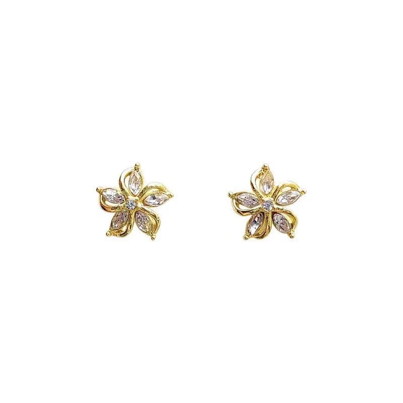 Fashion temperament floral earrings