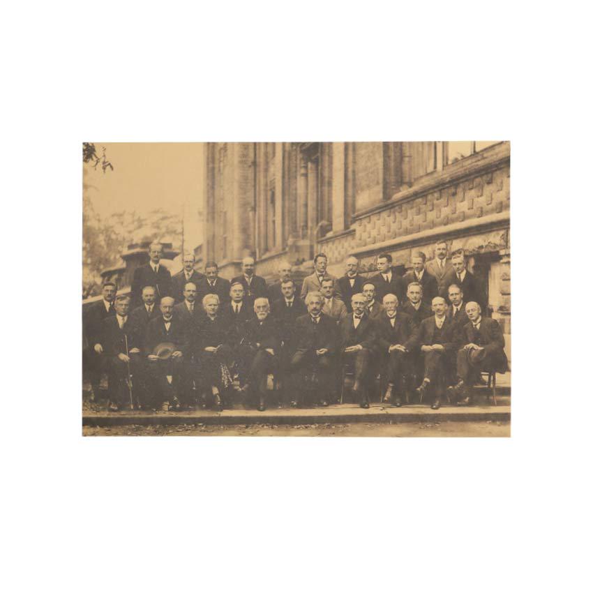 

Плакат (холст) в ретро стиле Solvay Изделие из крафт бумаги 51*35.5 51x35.5cm