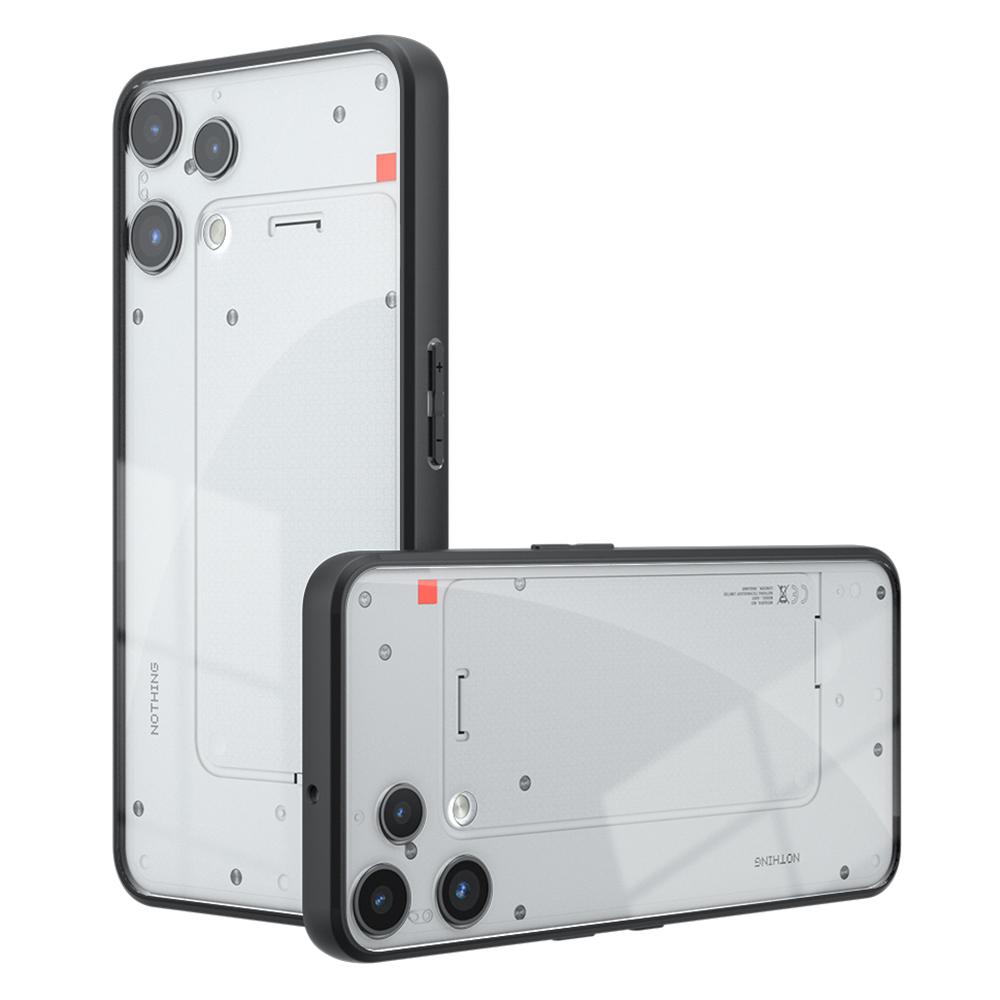 For Nothing Phone (3a) Lite 5G Case TPU + PC Shockproof Clear Phone Cover