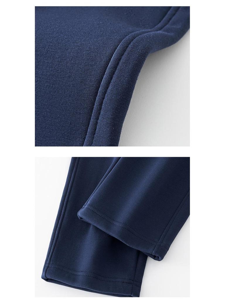 2025 Women's High-Waisted Fleece-Lined Sports Pants with Pockets and Zippers - Korean Style.