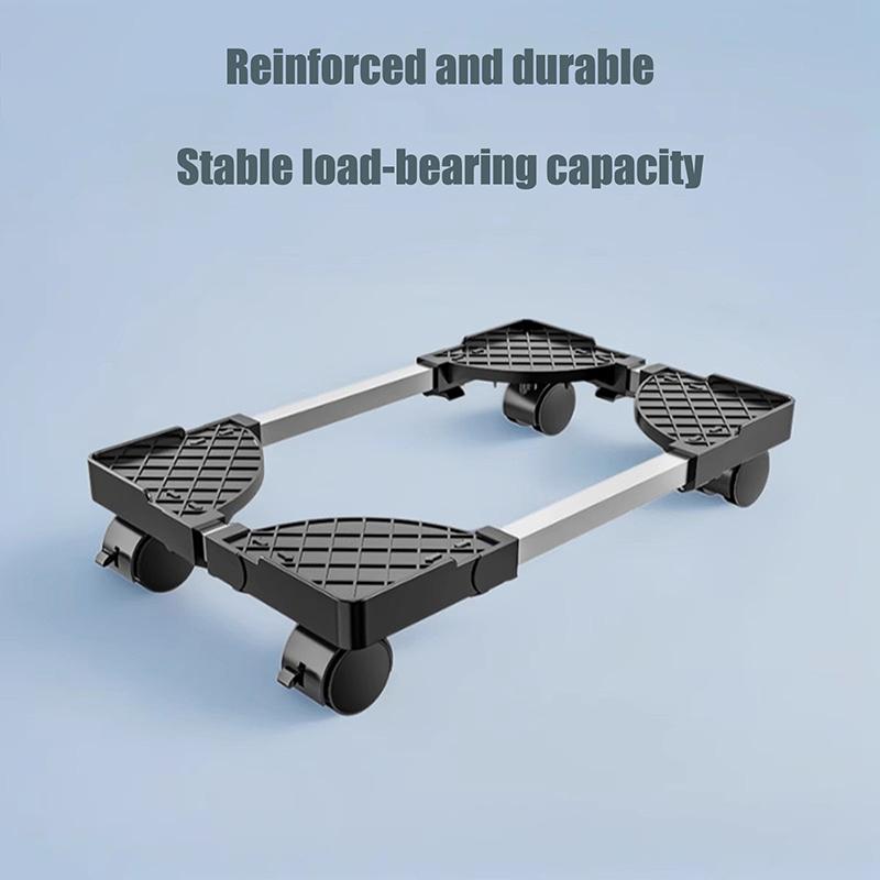 Adjustable Mobile Cpu Stand Holder Computer Tower Stand With Rolling Caster Wheel Universal Under Desk Computer Mainframe Holder