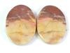 22Cts.Natural Red jasper Matched pair Oval Cabochon Gemstone 15X20X03 MM SK-227