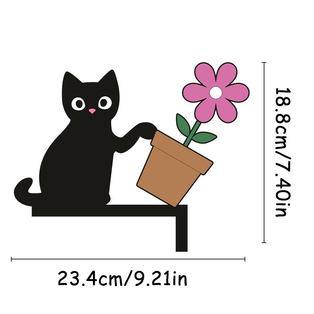 Animal pendants Cat Door Corner Decoration Love Heart Cat Door Corner Decoration