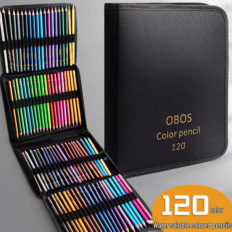 200 Professional Oil-Based Colored Pencils for Art, Drawing & Sketching