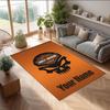 Kobercová rohožka Harley-Davidson Crystal Velvet, Personalizovaná s vlastním textem, Protiskluzová podlahová rohožka pro domácí dekoraci, Dárek