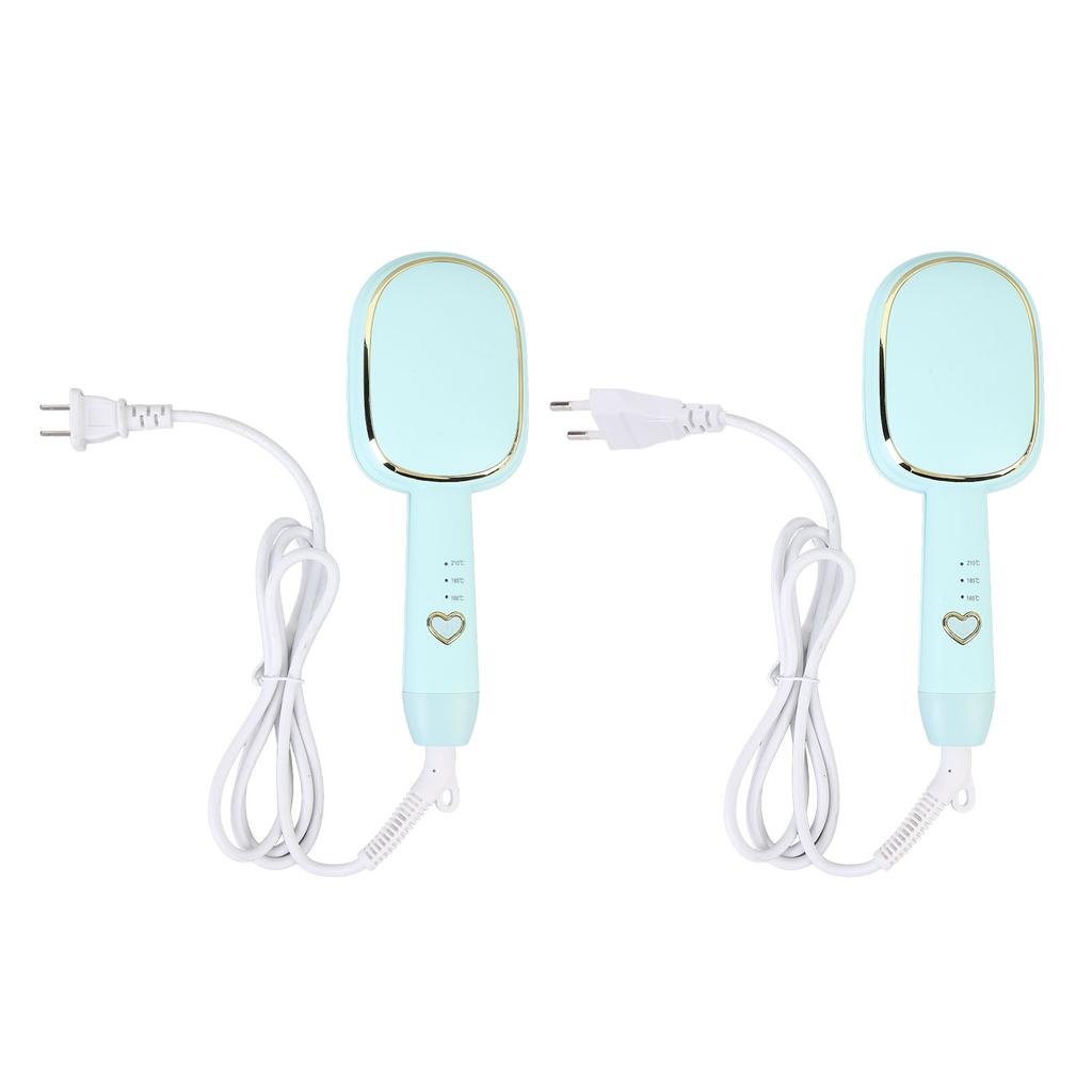 32mm Curling Iron Large Curls Fast Heating Hair Crimper Waver Curling Wand Hair Curler Tool Mint Gre
