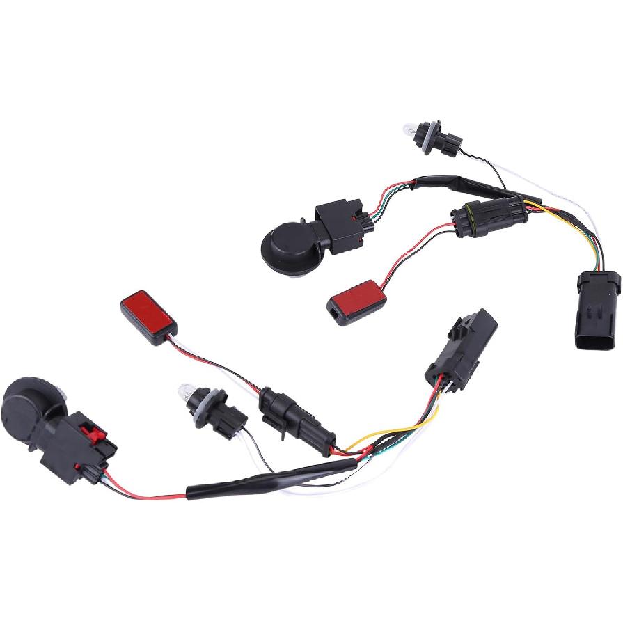 LED Tail Lights Wire Assembly Zcargel 1Pair LED Tail Lights Conversion Wire Harness Kits Rear Driver&Passenger Side Fits For Dodge Ram 1500 2500 3500