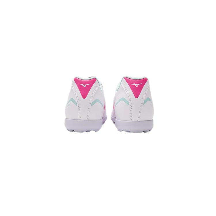 Mizuno PU Lightweight Comfortable Non-Slip Durable Low-Top Kids Soccer Shoes Kids Sneaker White Pink P1GE249430