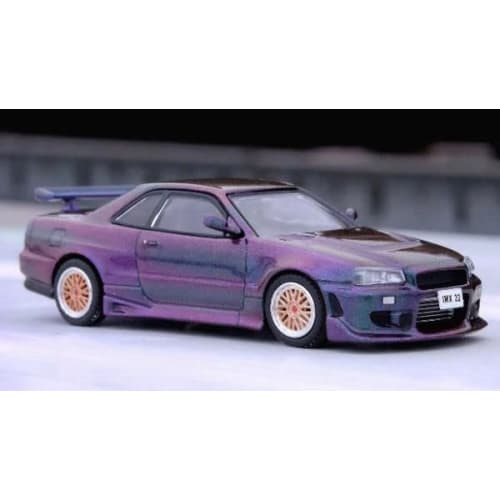 Inno Models 1/64 Nissan Skyline R34 GTT Magic Purple International MotorXpo Hong Kong 2022 Event Limited Edition Model (Assembled)