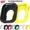 Screen Protective Case For Redmi Watch 6 Watch6 Cover Soft and Durable Silicone Hollow Protector Bumper Shell Accessories
