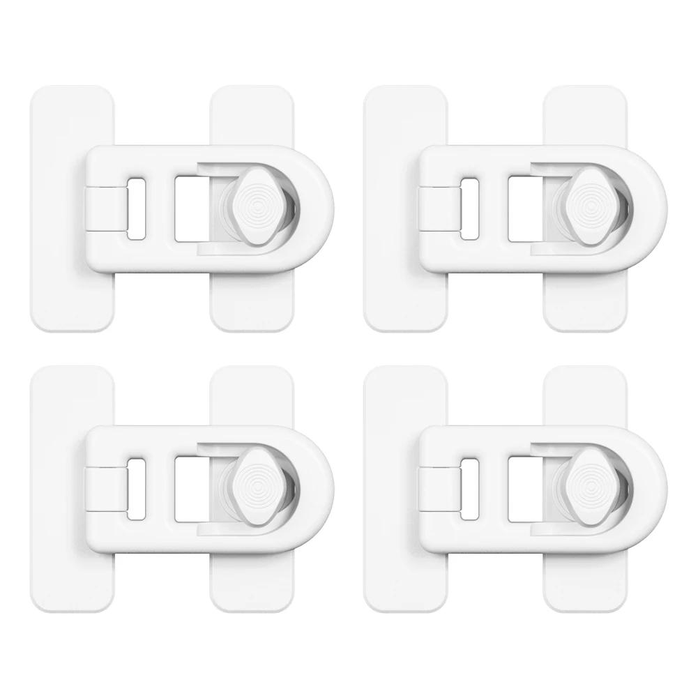 Child Safety Fridge Lock Child-Proof Lock Child Safety Lock Easy Installation Non-Punching Design Robust Security