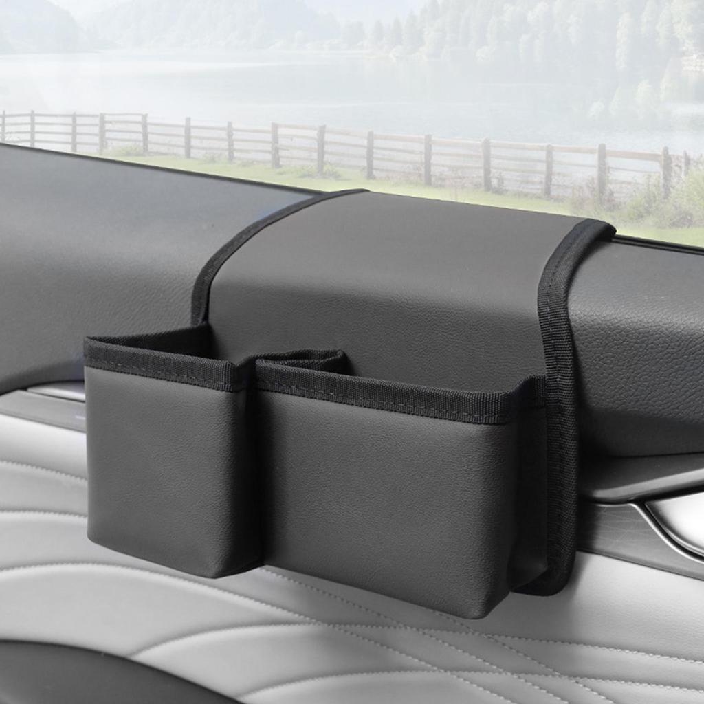 Car Side Door Holder Interior Window Holder Vehicle Door Side Pouch For Travel Business Trip Camping Daily Commuting Vehicle