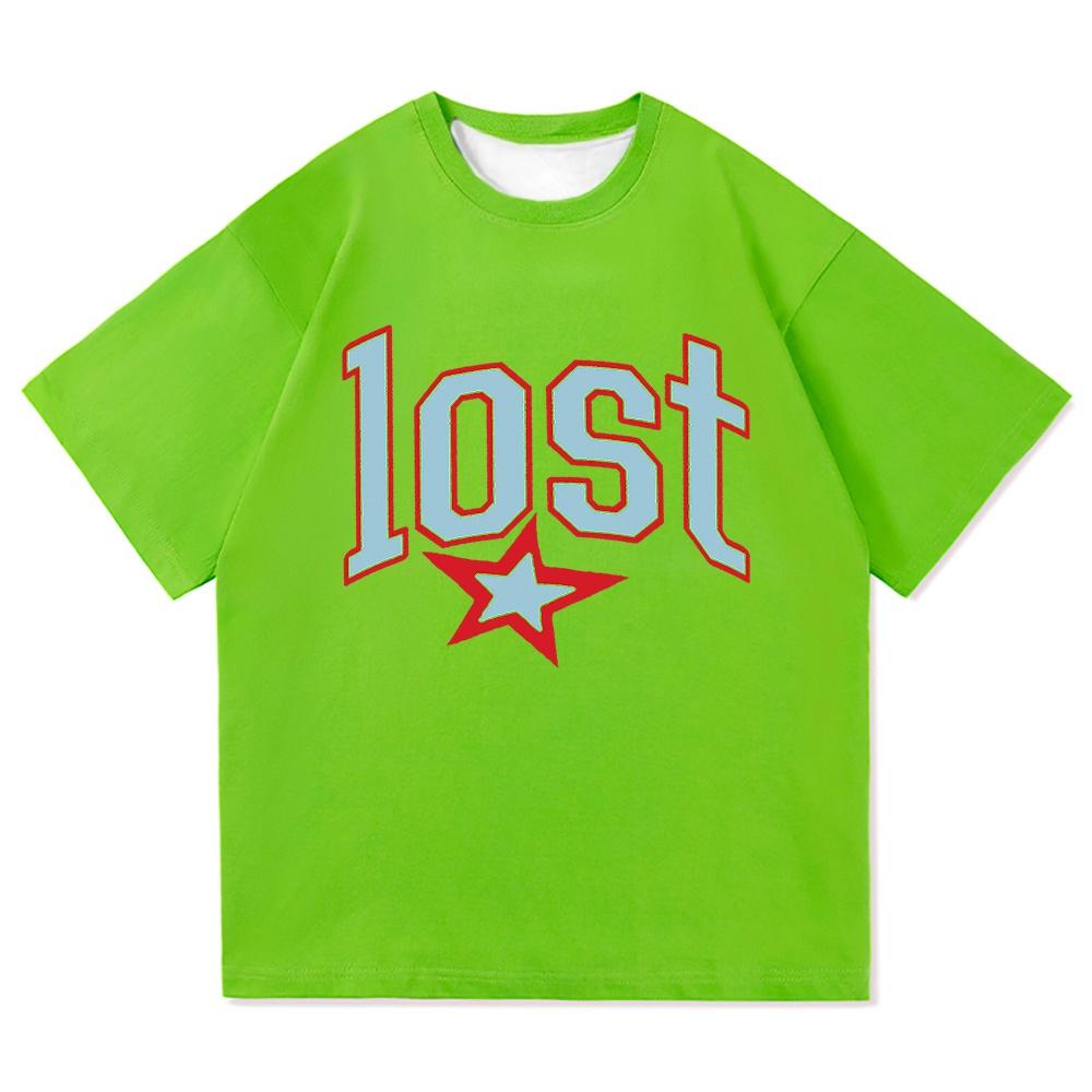 MGK Lost Americana Album T-Shirt 2025 Cliche Retro Unisex Clothing Harajuku High-Quality Clothing Vintage T-Shirt