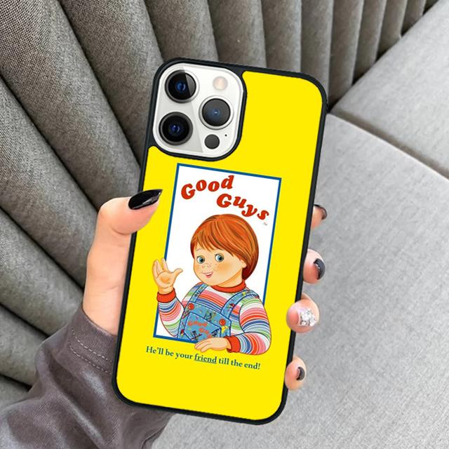 

Good Guys Child Play Chucky Phone Case For iPhone 17 Air 16 16e 15 14 plus 11 12 13 Pro max Bumper Shell Cover coque iPhone 11pro max