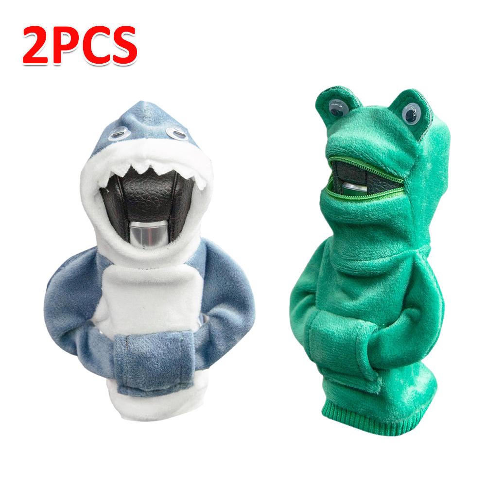 3-1pcs Hoodie Car Gear Shift Cover Manual Handle Gear Sweatshirt Change Lever Cover Gearshift Hoodie Car Gear Shift Knob Cover