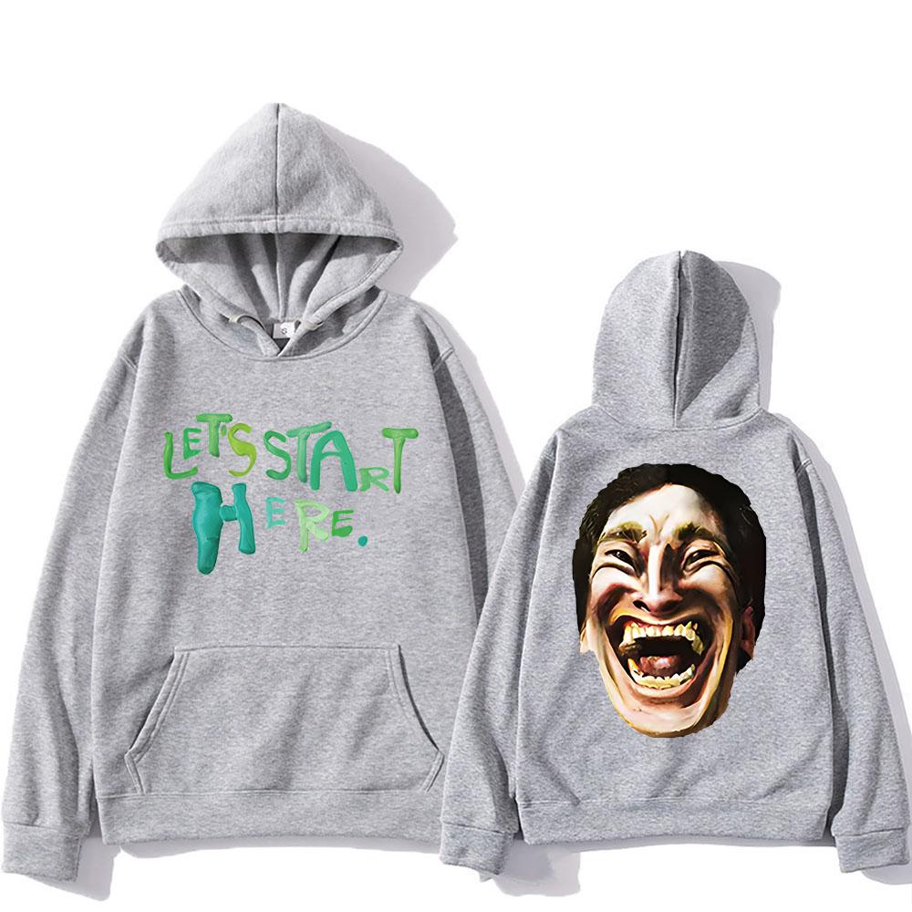 Lil Yachty & Ian Hooded Hate Me Hip Hop Удобная толстовка с капюшоном Модная флисовая — фото 5