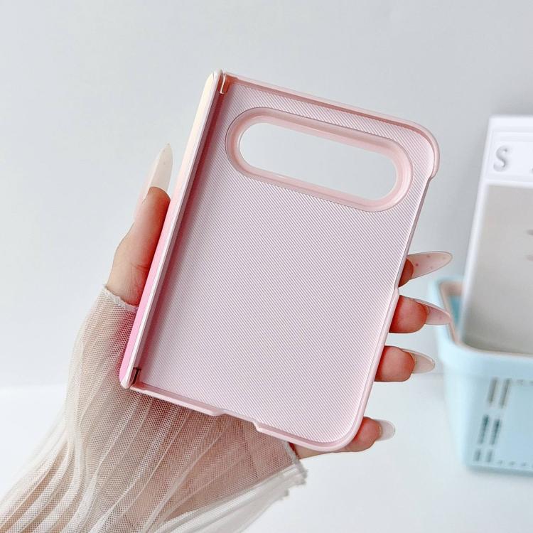Hinge Dual Magnetic Gradient Leather Texture Phone Case