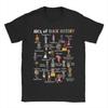 Harajuku T Shirt Summer ABCs Of Black History Month Juneteenth Day Black TShirtsCotton Tee Shirt for Unisex Awesome Plus Size Tops