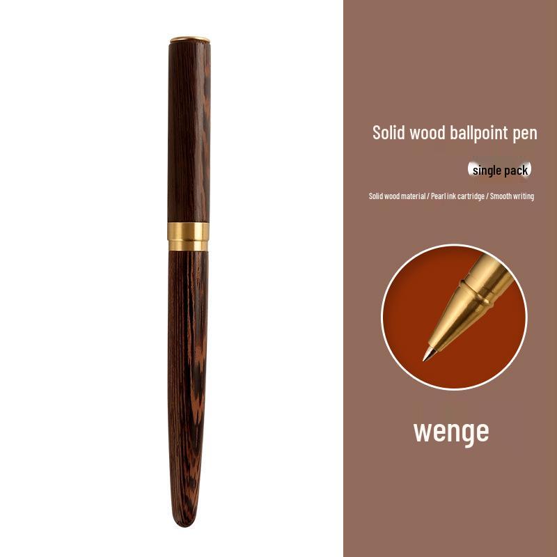 Brass Rosewood Fountain Pen - Custom Engraving Available - Ideal for Office Gifts