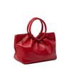 Red Pleated Cloud New Large-capacity Women's Bag Small Bag