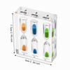 Colorful Acrylic Hourglass Timer Portable Sand Timer Clock 1/2/3/4/5 Minutes Hourglass  School Use