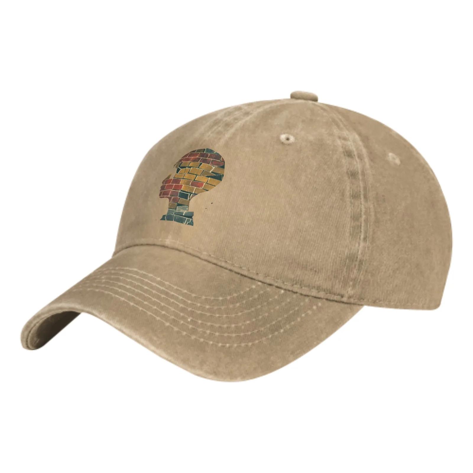 

Стена Лето Новый Классический Модный Ковбойская Шляпа Унисекс Хлопок Регулируемый Дышащий Открытый Отдых Кепка с Утиным Козырьком Adjustable хаки