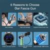 Mini Pistola Massaggiante Elettroshock Rilassamento Muscolare Vibrazione Fitness Massaggiatore Per Corpo Collo Schiena Donne Casa Viaggio Pistola Fasciale