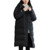 Anta Lifestyle Serie Letter Print Muster Reißverschluss Kapuze Dicke Daunenjacke Damen Oberbekleidung Schwarz 162318902-1
