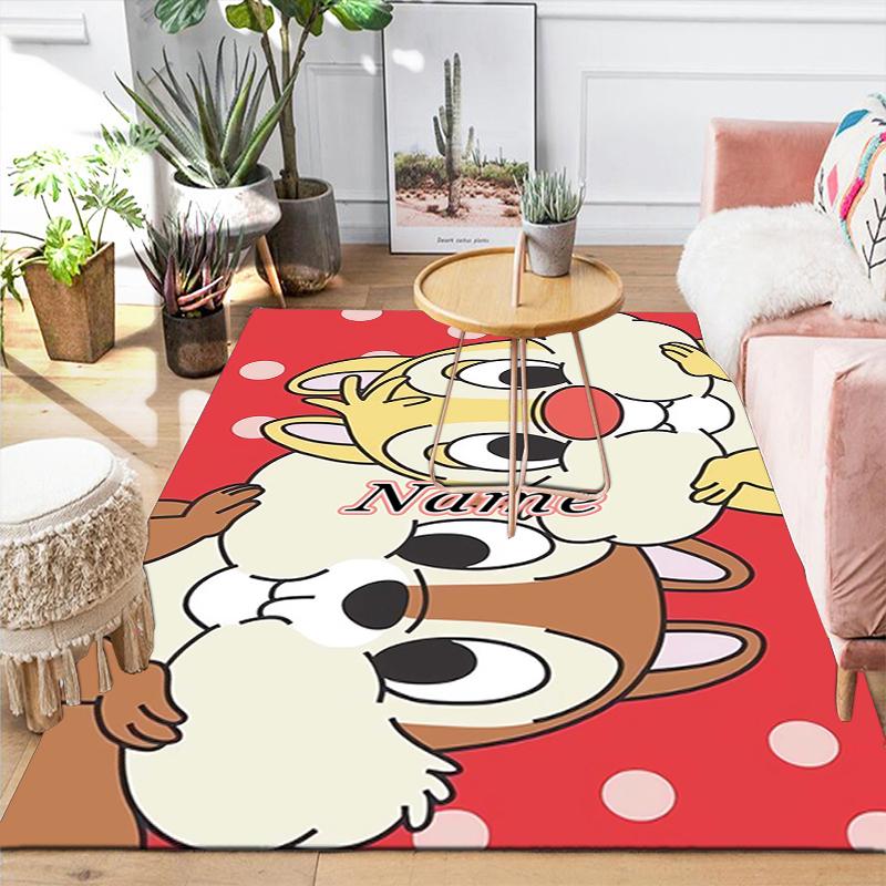 Custom 1Pc Chip Dale'S Playful Day Rug Office Carpet Indoor Outdoor Entrance Doormat Nonslip Soft And Comfortable Living Room D91621
