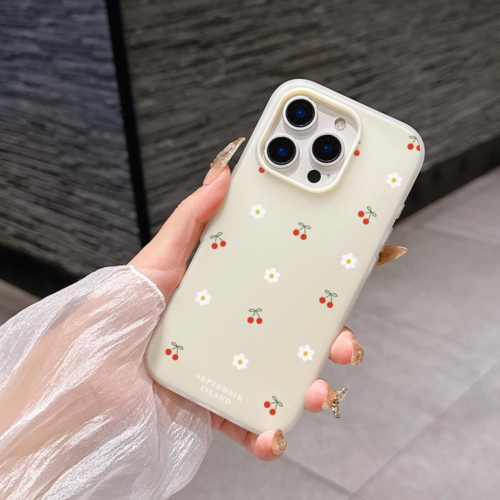 Case For Honor 400 Pro 400 Lite 90 Lite 5G X7D X9D X7B X9B Magic 6 Lite Polka Dots Small Flowers Cherry Cover Cute