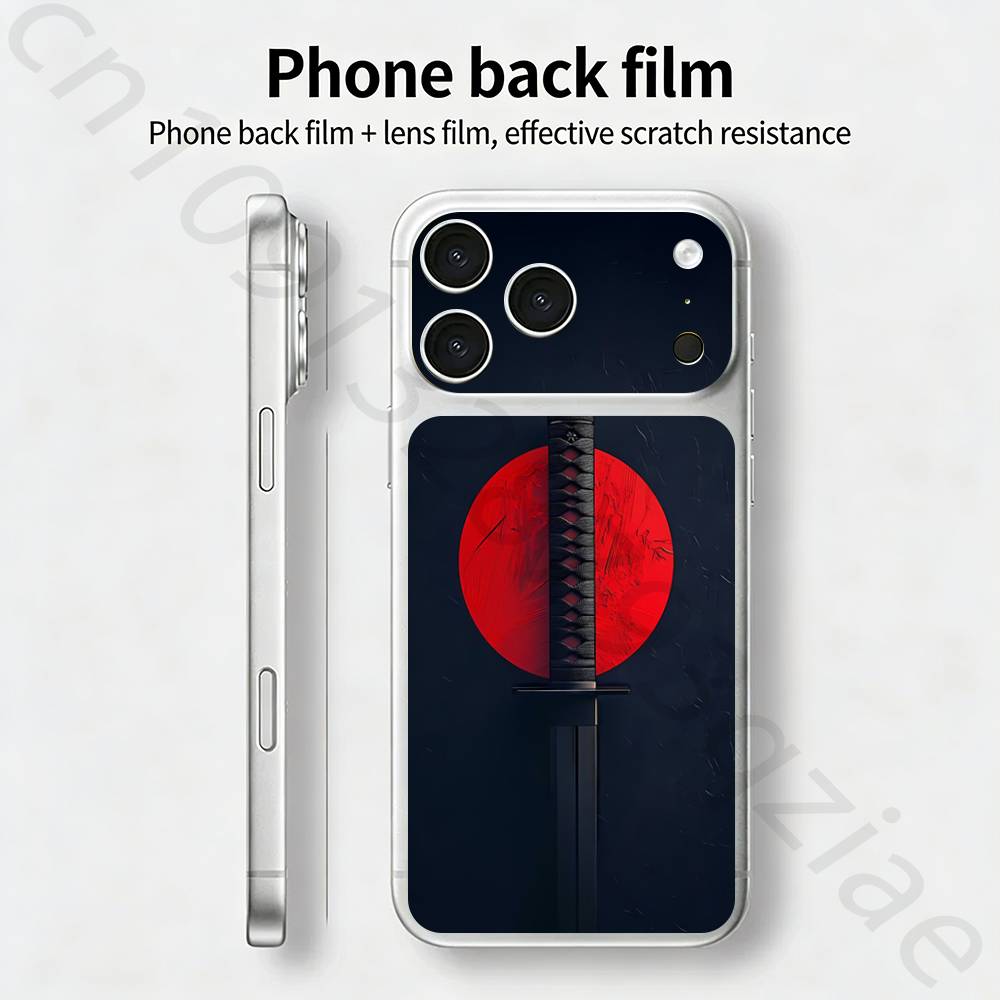 Renaissance Art painting For iPhone 17 pro Max /17 pro Full Cover Decal Skin Wrap 3D Colorful Rear Protective Sticker Film