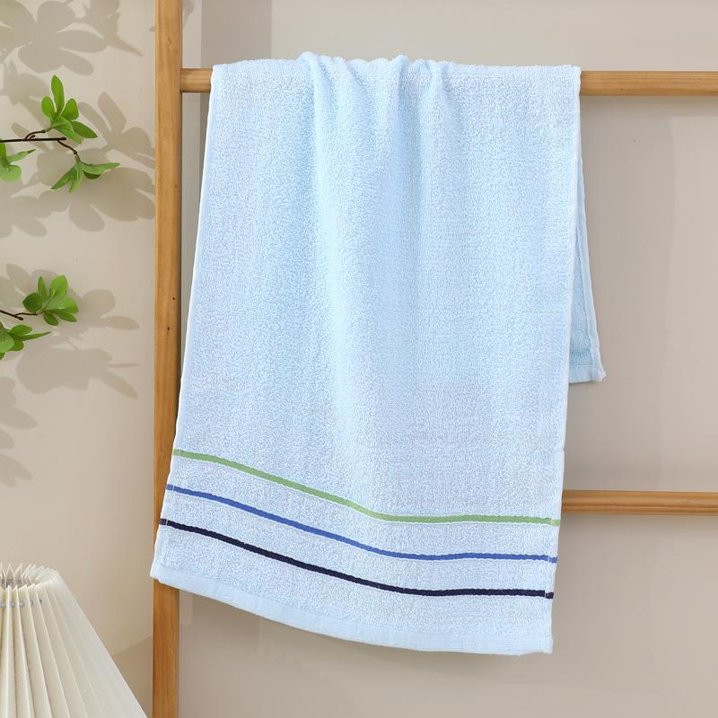 Pure Cotton Towel Household Plain Color Hand Towel Absorbent Adult Face Towel